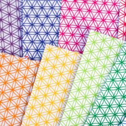 flower of life pattern origami paper pack brights 03