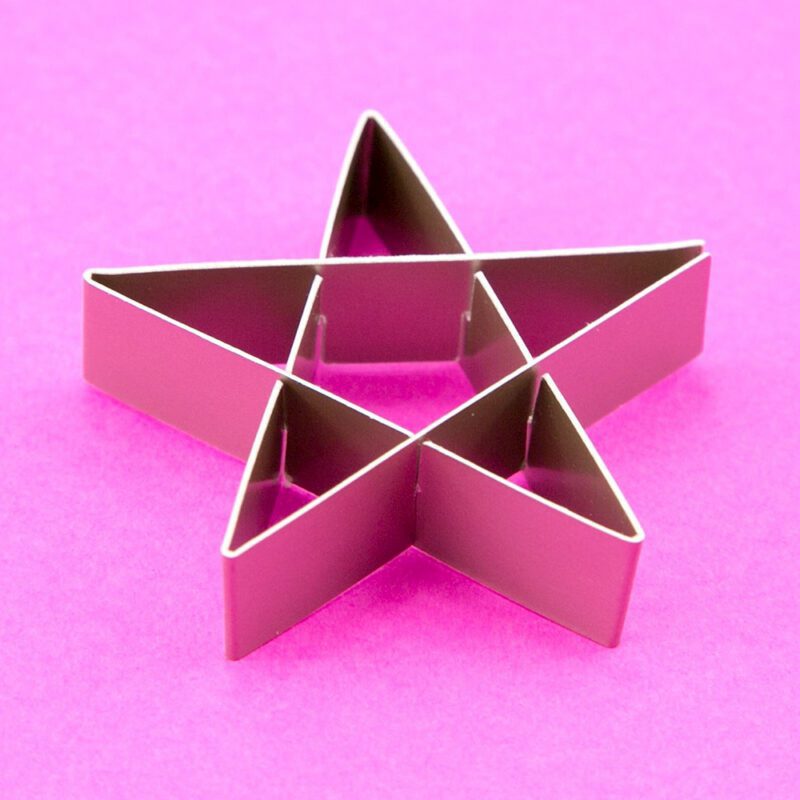 kirigami star printable template paper kawaii 2