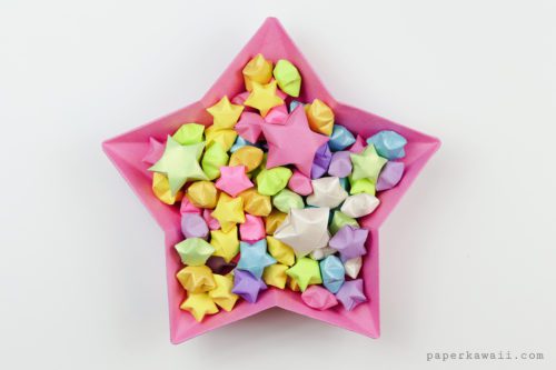 origami lucky star easy tutorial 01