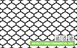 Moroccan Seamless Vector Pattern - Royalty Free