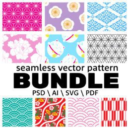 Seamless Vector Patterns Bundle - Royalty Free