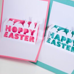 Happy Easter Pop Up Card Printable