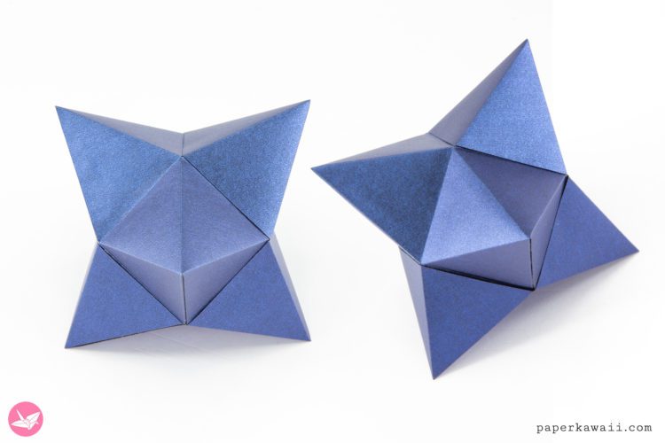 stellated cube paper kawaii 01
