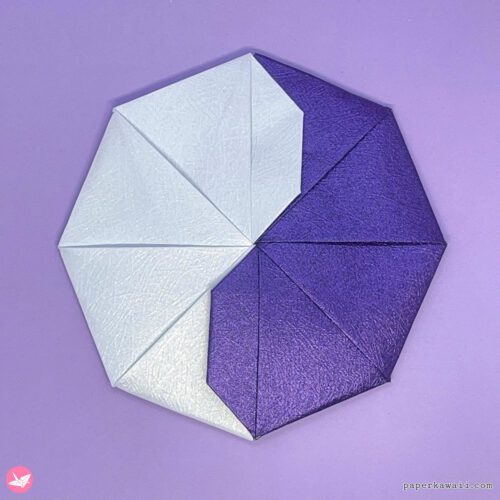 origami yin yang paper kawaii 01