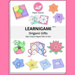 LEARNIGAMI Vol 4 - Origami Gifts Ebook - 8 Projects