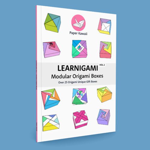 LEARNIGAMI Vol 2 Modular Origami Boxes Ebook Paper Kawaii 1